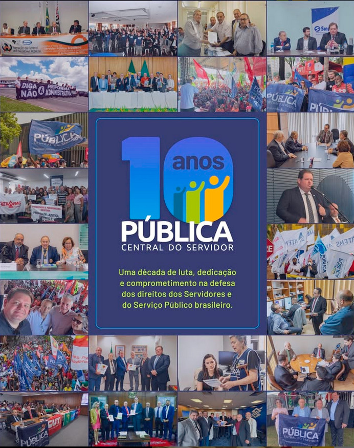ANASEG celebra os 10 anos da Pública Central do Servidor e reforça parceria estratégica em defesa do funcionalismo