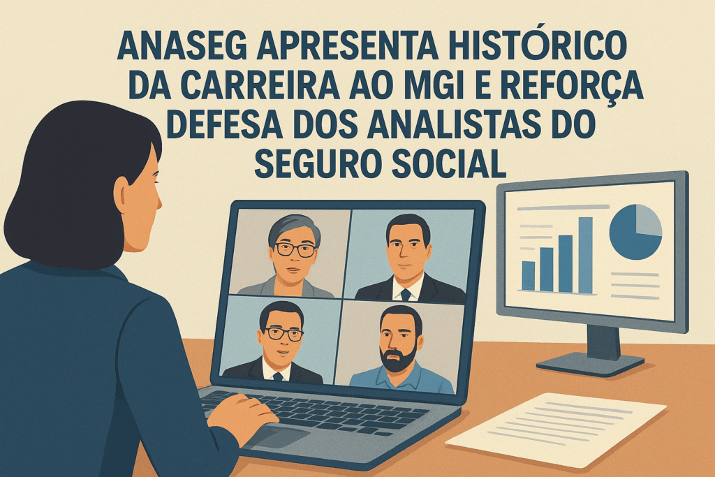 ANASEG apresenta histórico da carreira ao MGI e reforça defesa dos Analistas do Seguro Social