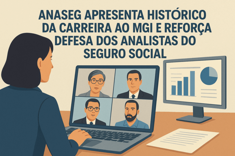 ANASEG apresenta histórico da carreira ao MGI e reforça defesa dos Analistas do Seguro Social