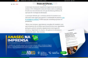 ANASEG REFORÇA DEFESA DA TECNOLOGIA DA INFORMAÇÃO E DA SEGURANÇA DO INSS